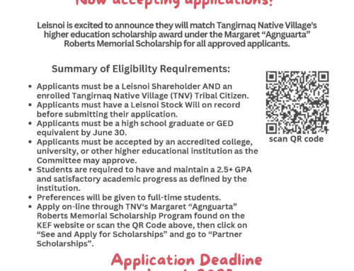2025 Leisnoi Educational Scholarship Program